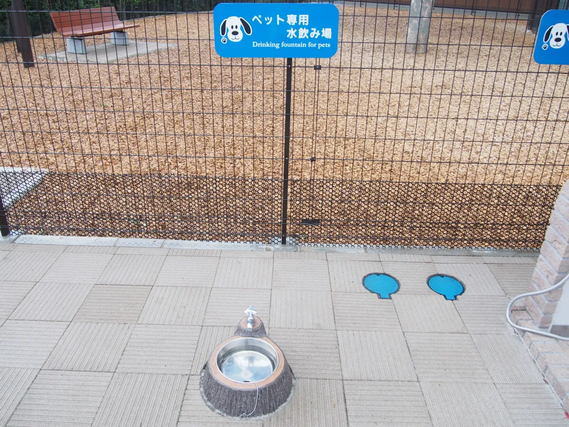 守谷SA下り　ペット用水飲み場
